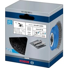 Aesco Dalgalı Tencere Fırçası, Metal Için, Ø 75 Mm, X-Lock Uyumlu