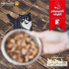 Aesco Tavuk ve Balık Aromalı Renkli Taneli Kedi Maması, 1 kg