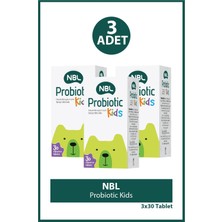 Nbl Probiotic Kids 30 Çiğneme Tableti 3 Adet