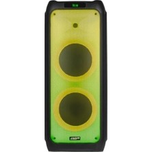 Aesco Çift Woofer’lı 10 Inç Aktif Hoparlör - 800W, Bluetooth