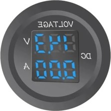 Aesco DC12V/24V Dijital Voltmetre ve Ampermetre
