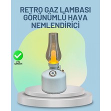 MiraLive Renkli LED Işıklı Retro Gaz Lambası Aroma Terapi Mist Maker