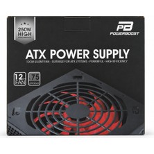Powerboost BST-ATX250R 250W Atx siyah Power Supply