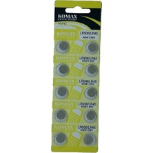 Senson Komax Ag9 LR936/LR45/394 Alkalin 10'lu Düğme Pil