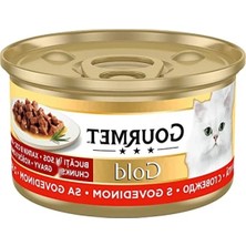 Aesco 24 x 85 gr Sığır Etli Yaş Kedi Maması