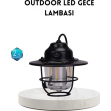 MiraLive Outdoor Retro Kamp Işığı Uzun Ömürlü Pil Taşınabilir Suya Dayanıklı
