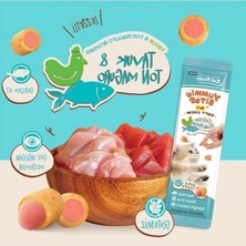 Aesco Yumuşak Çiğnenebilir Kedi Ödülü, Tavuk ve Orkinos Aromalı