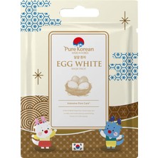 Pure Korean Egg White Tek Kullanımlık Maske