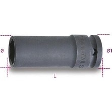 Beta 720LS Uzun Ince Tip 1/2'' Havalı Lokma 21MM