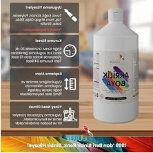 Aesco Lila Renk Akrilik Boya 1000 gr