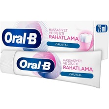 Oral-B Diş Macunu 75 ml Hassasiyet ve Diş Eti Rahatlama Orijinal
