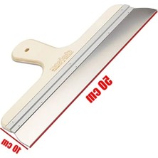 Aesco Eğri Saplı Ahşap Spatula - 50 cm Uzunluk