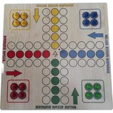 Aesco Ahşap Kızma Birader Strateji Oyunu - 2-4 Kişilik