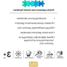 Aesco 200 Parça Uğur Böceği ile Kara Kedi Çocuk Puzzle