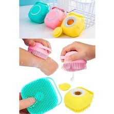 Aesco Peeling Etkili Banyo Lifi - Şampuan Hazneli Duş Fırçası