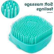 Aesco Evcil Hayvan Banyo Fırçası, 2'li Paket Yumuşak Silikon Temizlik Fırçası