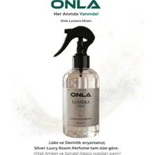 ONLA Lumera Silver Oda Kokusu 250 ml- Ev Araba ve ofis için Kalıcı Sprey Oda Parfümü