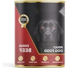 Aesco Düşük Tahıllı Sığır Etli Konserve Köpek Maması - 415 gr