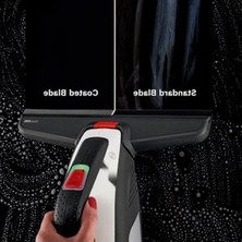 Aesco Akülü Cam Temizleme Makinesi Yedek Lastiği, 266 Mm, Siyah