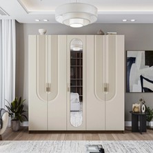Velmo Aspen 5 Kapaklı Gardırop (Aytaşı)