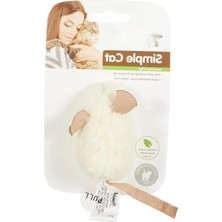 Aesco Sesli Peluş Kedi Oyuncağı - Polyester Malzeme