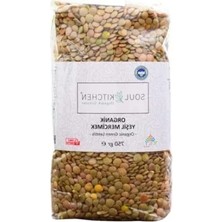 Aesco 750 gr Sertifikalı Organik Yeşil Mercimek
