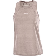 Salomon Shakeout Aır Tank W Kadın Koşu Atleti LC2774600 Kahverengi