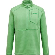 Peak Performance M Traıl Polartec Half Zıp Erkek Outdoor Çeyrek Fermuarlı Polar Üst G79813050T Yeşil