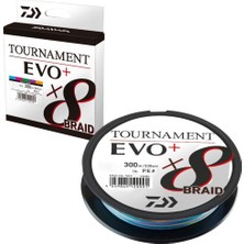 Daiwa Tournament Evo+ 8b Multicolor 300M Ip Misina