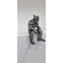 Hanart Oturan Wolverine Figür 10 cm Maskesiz