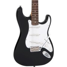 Vintage V6 Reissued Elektro Gitar - Boulevard Black