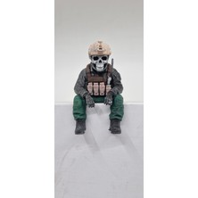 Call Of Duty Ghost Oturan Figür 2 10 cm