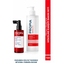 Propia Keralith Saç Dökülmesine Karşı Şampuan ve Serum Seti | 1.5% Kopexil™ Dökülme Karşıtı Saç Bakımı