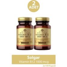 Solgar Vitamin B12 1000 Mcg 100 Kapsül 2 Adet