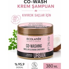 Co-wash Krem Şampuanı, Kıvırcık ve Kabartan Saçlar İçin Şampuan ve Saç Kremi 380 ml