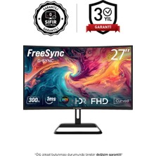 Rampage Xyra XR27C300F 27'' 300Hz Fast Va Fhd Freesync/gsync Rgb R1500 Curved Oyuncu Monitörü