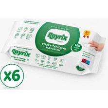 Poyrix Yüzey Temizlik Havlusu Klasik 100'LÜ X6