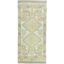 Soho Antiq Ebren Rustik Desenli Yün Yolluk 91X202 cm