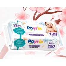 Poyrix Islak Havlu Ultra Soft 120'LI