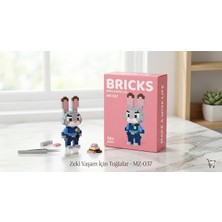 Arenes Mini Bricks Figür – Parçalı Yapı Oyuncağı – Tavşan