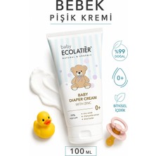 Bebek Pişik Kremi, Yenidoğan Bakım Ürünü, Papatya Özü, Shea Yağı, Çinko Oksit, 100 ml