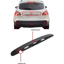 Jakuza Nissan Qashqai Bagaj Kapak Kaplama Çıtası Sensör Delikli 2010-2011-2012-2013 Modeller