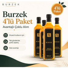 ZB Sağlıklı Yaşam Burzek - Kurkumin ve Bentonit Kili Içeren Takviye Edici Gıda 1000 ml 4lü Paket
