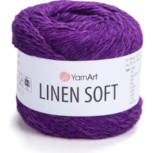 Yarnart Linen Soft Keten Pamuk Viskon Örgü Ipi 100 gr 272 M Yazlık Bluz Şal Hırka Ipi