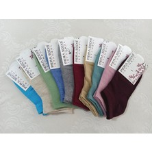 Pera Socks 10'lu Kadın Patik Çorap Seti Sıkmayan Lastik DM14