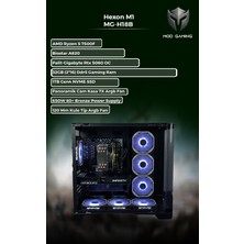 Mod Gaming Hexon MG-H18B Amd Ryzen 5 7500F | Rtx 5060 | 32GB Ram | 1 Tb SSD Oyuncu Masaüstü Oem Paket