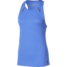 Mizuno Active Dryaeroflow Kadın Kolsuz Tişört Mavi