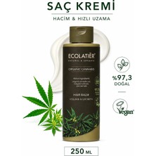Saç Bakım Kremi Hacim Ve Hızlı Uzama Organik Kenevir, Besleyici, Güçlendirici 250 ml