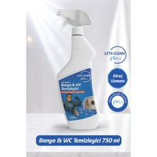 Güçlü Banyo WC Temizleyici Kireç Pas ve Kir Çözücü Sprey - 750 ml