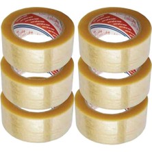 Rass Şeffaf Koli Bant 45MM×100MT 6 Adet
